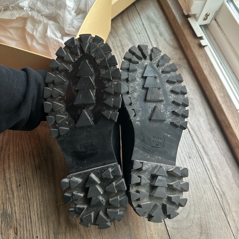 Porte& Paire chunky loafers in US 6 (IT36) in very good condition